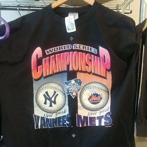 2000 World Series Yankees versus Mets long sleeve